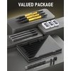 image:imageNicpro 3 PCS 13 mm Mechanical Pencils Set with 36 Lead Refill  1 Pcs Carpenter Pencil with 13 Lead Refill
