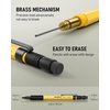 image:imageNicpro 3 PCS 13 mm Mechanical Pencils Set with 36 Lead Refill  20PCS 05mm amp 07mm Metal Mechanical Pencils Set