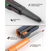 image:imageNicpro 3 Pack 7in1 Magnetic Carpenter Pencils with Sharpener CP5000 Construction Mechanical Pencil30 Refill Deep Hole Marker for Construction Woodworking Pencil Carpenter Tools for MarkingOrange Green Red Black
