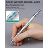 image:imageNicpro 30PCS Black Metal Mechanical Pencil Set in Leather Case Blocky Gear 40PCS Metal Mechanical Pencil Set in Leather Case