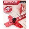 image:imageNicpro 37PCS Gold Art Mechanical Pencil Set Woodworking Scriber Marking Line Ruler