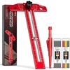 image:imageNicpro 37PCS Gold Art Mechanical Pencil Set Woodworking Scriber Marking Line Ruler