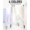 image:imageNicpro 4 PCS Pastel Mechanical Pencil 05mm amp 8 Pack 07mm Fast Click Drafting Pencils