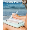 image:imageNicpro 4 PCS Pastel Mechanical Pencil 05mm amp 8 Pack 07mm Fast Click Drafting Pencils