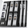 image:imageNicpro 4PCS Metal Mechanical Pencils Set 07mm  2 PCS Mechanical Pencils 05mm amp 07 mm with Case