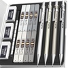 image:imageNicpro 4PCS Metal Mechanical Pencils Set 07mm  2 PCS Mechanical Pencils 05mm amp 07 mm with Case