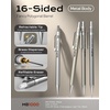 image:imageNicpro 4PCS Metal Mechanical Pencils Set 07mm  2 PCS Mechanical Pencils 05mm amp 07 mm with Case