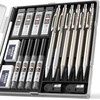 image:imageNicpro 6 PCS Art Mechanical Pencils and Diary with Lock