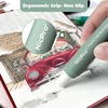 image:imageNicpro 6 Pack Rotary Retractable Erasers with 35PCS Art Mechanical Pencil Set