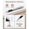 image:imageNicpro 6 Pack Rotary Retractable Erasers with 35PCS Art Mechanical Pencil Set