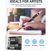 image:imageNicpro 6 Pack Rotary Retractable Erasers with 6PCS Art Mechanical Pencil Set