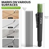 image:imageNicpro 6 Pieces Carpenter Pencil Lead Refills 28mm Lead Refill for Mechanical Carpenter Pencil Break Resistant 28 mm Leads for Construction Pencils Woodworking Pencils Black6 Pieces