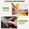 image:imageNicpro 6 Pieces Carpenter Pencil Lead Refills 28mm Lead Refill for Mechanical Carpenter Pencil Break Resistant 28 mm Leads for Construction Pencils Woodworking Pencils Black12 Pieces