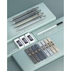 image:imageNicpro 600 PCS Lead Refills 07mm HB 2 amp 4PCS 07 mm Metal Mechanical Pencils Set