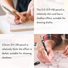 image:imageNicpro 6PCS Art Mechanical Pencil Set 4PCS Metal Drafting Pencil 03mm 05 mm 07 mm 09 mm amp 2PCS 2mm Lead Holder 2B HB 2H For Writing Sketching Drawing With Lead Refills Case
