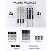 image:imageNicpro 6PCS Art Mechanical Pencils Set  3PCS Pastel Mechanical Pencil 05mm