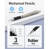 image:imageNicpro 6PCS Art Mechanical Pencils Set  3PCS Pastel Mechanical Pencil 05mm