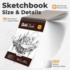 image:imageNicpro Art Drawing Supplies Kit with 35PCS Black Metal Mechanical Pencils Set in Case