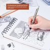 image:imageNicpro Art Mechanical Pencil Set in Case 4 PCS Metal Drafting Pencil 05 mm amp 07 mm Lead Pencil with 6 Tube HB Lead Refills 3 Erasers 9 PCS Eraser Refills for Artist Writing Drawing Sketching3 Pack 07mm