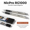 image:imageNicpro Art Mechanical Pencil Set in Case 4 PCS Metal Drafting Pencil 05 mm amp 07 mm Lead Pencil with 6 Tube HB Lead Refills 3 Erasers 9 PCS Eraser Refills for Artist Writing Drawing Sketching6 Pack 05mm07mm09mm20mm
