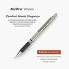 image:imageNicpro Art Mechanical Pencil Set in Case 4 PCS Metal Drafting Pencil 05 mm amp 07 mm Lead Pencil with 6 Tube HB Lead Refills 3 Erasers 9 PCS Eraser Refills for Artist Writing Drawing Sketching6 Pack 09mm