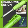 image:imageNicpro CP3000 Carpenter Pencil 28 mm with Sharpener 3 PCS 13 mm Mechanical Pencil Set