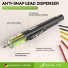 image:imageNicpro Carpenter Pencil with Sharpener CP3000 Construction Pencils with 6 Refills in a Lead Dispenser Deep Hole Long Nib Marker Pens for Construction Heavy Duty Carpenter Tools for WoodworkingCarpenter Pencil