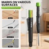 image:imageNicpro Carpenter Pencil with Sharpener CP3000 Construction Pencils with 6 Refills in a Lead Dispenser Deep Hole Long Nib Marker Pens for Construction Heavy Duty Carpenter Tools for WoodworkingCarpenter Pencil