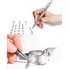 image:imageNicpro10 PCS Art Mechanical Pencils Set Metal Artist Drafting Pencil 03 amp 05 amp 07 amp 09 mm amp 2mm for Writing Sketching Drawing With Lead Refills Eraser Case