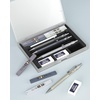 image:imageNicpro10 PCS Art Mechanical Pencils Set Metal Artist Drafting Pencil 03 amp 05 amp 07 amp 09 mm amp 2mm for Writing Sketching Drawing With Lead Refills Eraser Case