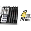 image:imageNicpro 3 PCS 13 mm Mechanical Pencils Set with 36 Lead Refill  09 mm Mechanical Pencils Set with Case