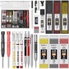image:imageNicpro 36PCS CP3000 Mechanical Carpenter Pencil Set with Sharpener amp Sheath Lead Refills Long Nib Marker Center Punch Carbide Scribe Tools Heavy Duty Construction Pencil for Architect Woodworking24 Pack