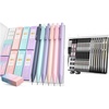 image:imageNicpro 37PCS Metal Mechanical Pencil Set 6PCS Pastel Mechanical Pencil Set