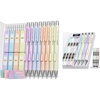 image:imageNicpro 4 PCS Pastel Mechanical Pencil 05mm amp 8 Pack 07mm Fast Click Drafting Pencils