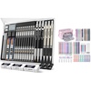 image:imageNicpro 55 PCS Aesthetic School Supplies with 35PCS Art Mechanical Pencil Set