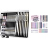 image:imageNicpro 55 PCS Aesthetic School Supplies with 37PCS Metal Mechanical Pencil Set