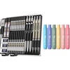 image:imageNicpro 6 Pack Rotary Retractable Erasers with 35PCS Art Mechanical Pencil Set