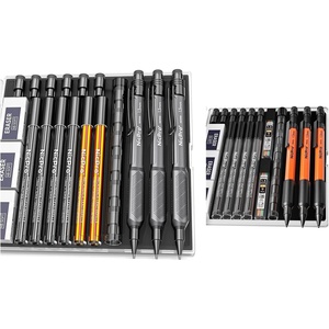 image:imageNicpro 3 PCS 13 mm Orange Mechanical Pencils 3 Pack Weatherproof Mechanical Pencil 13mm