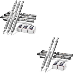 image:imageNicpro 3 PCS 2 PCS Metal Mechanical Pencil Set 05 mm07 mm