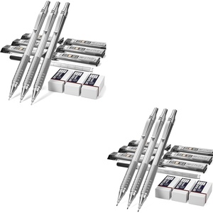 image:imageNicpro 3 PCS 3 PCS 05 MM amp 09 MM Mechanical Pencil Set with Eraser amp Lead Refill