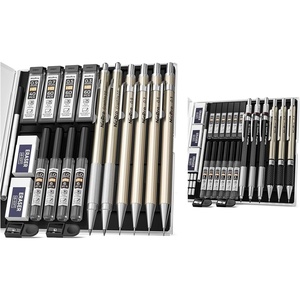 image:imageNicpro 6 PCS 6 PCS Mechanical Pencil Set 03 mm 05 mm07 mm 09 mm 2mm