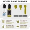 image:imageNicpro 10 Colors WWII German Armor Model Paint Set 20ml Ready to Use Modeling Acrylic Paints Brush amp Airbrush Miniature Paint Set for Tank Vehicles Crews Weapon Terrain amp Dioramas with Thinner