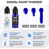 image:imageNicpro 20 Colors Model Paint Set EnamelLike Gloss Finish 20ml Ready to Use Modeling Acrylic Paints Brush amp Airbrush Compatible Miniature Paint Set for on Model Cars Figures Crafts with Thinner