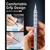 image:imageNicpro 22PCS Black Metal Mechanical Pencils Set  40PCS Art Mechanical Pencils Set with Leather Bag