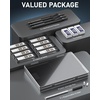 image:imageNicpro 3 PCS 13 mm Mechanical Pencils Set with 36 Lead Refill  Metal 09 mm Mechanical Pencils Set with Case