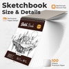 image:imageNicpro 52PCS Art Drawing Supplies Kit Metal Mechanical Pencil Set 05 07 09 amp 2mm 9x12 Sketch Book 12 Fineliner Pens 20 Tubes Leads School Supplies Drawing Kit for Artist Adults Sketching37