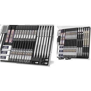 image:imageNicpro 35PCS Art Mechanical Pencils Set  35PCS Metal Mechanical Pencils Set