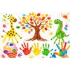 image:imageNicpro 24 Colors Large Washable Paint Set for Kid 845oz Acrylic Bulk Paint Supplies Non Toxic Tempera Paint for Art Craft DIY Poster amp Finger Paint School Home Teacher Classroom Must Haves8 Colors