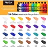 image:imageNicpro 24 Colors Large Washable Paint Set for Kid 845oz Acrylic Bulk Paint Supplies Non Toxic Tempera Paint for Art Craft DIY Poster amp Finger Paint School Home Teacher Classroom Must Haves24 Colors