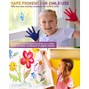 image:imageNicpro 24 Colors Large Washable Paint Set for Kid 845oz Acrylic Bulk Paint Supplies Non Toxic Tempera Paint for Art Craft DIY Poster amp Finger Paint School Home Teacher Classroom Must Haves18 Colors